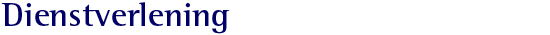 Dienstverlening